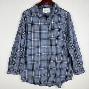 Aeropostale Plaid Flannel Shirt Long Sleeve Button Down